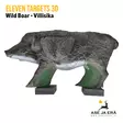 Eleven Targets 3D-taulu Villisika vaihtoinsertillä - 3D-eläintaulut - ELVaE8 - 2