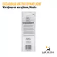 Excalibur Matrix Dynaflight Varsijousen varajänne, Musta - Myyntipakkaus EAN näkyvissä - Valmiit jänteet - 626192019929 - 14