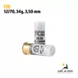 FOB Steel ZH HP 12/70 34 g haulikonpatruuna - Lyijyttömät patruunat - 3268790011638 - 12