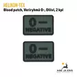 Helikon blood patch 2 kpl veriryhmä O- Yleiskuva - Muut asusteet - 5908218766938 - 1