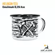 Helikon Emalimuki 0,35l Axe - Lautaset ja ruokailuvälineet - 5908218791718 - 2