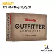 Hornady Outfitter 375 H&H 16,2g CX kiväärin patruuna - Muut kaliiperit - 090255719918 - 6