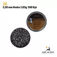 JSB Hades 5,50 ilma-aseluoti 1,03 g 500 kpl rasia - 5,5 mm luodit - 8594180450998 - 3