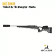 KKC Tikka T3x/T3 Musta Duogrip peukalonreikätukki - Tukit ja muunnossarjat - 7073257002618 - 5