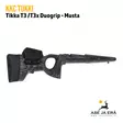 KKC Tikka T3x/T3 Musta Duogrip peukalonreikätukki - Tukit ja muunnossarjat - 7073257002618 - 14