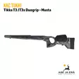 KKC Tikka T3x/T3 Musta Duogrip peukalonreikätukki - Tukit ja muunnossarjat - 7073257002618 - 15