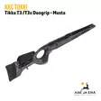 KKC Tikka T3x/T3 Musta Duogrip peukalonreikätukki - Tukit ja muunnossarjat - 7073257002618 - 19