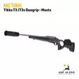 KKC Tikka T3x/T3 Musta Duogrip peukalonreikätukki - Tukit ja muunnossarjat - 7073257002618 - 6