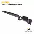 KKC Tikka T3x/T3 Musta Duogrip peukalonreikätukki - Tukit ja muunnossarjat - 7073257002618 - 18