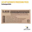 Lee APP Automatic Processing Press latauspuristin - Myyntipakkaus edestä - Latauspuristimet - 734307909338 - 8