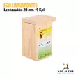 Linnunpönttö Esvi lentoaukko 28 mm - Linnunpöntöt - 6417036080298 - 30