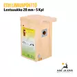 Linnunpönttö Esvi lentoaukko 28 mm - Linnunpöntöt - 6417036080298 - 20