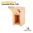 Linnunpönttö Esvi lentoaukko 28 mm - Linnunpöntöt - 6417036080298 - 22