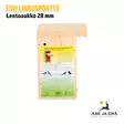 Linnunpönttö Esvi lentoaukko 28 mm - Linnunpöntöt - 6417036080298 - 7