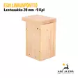 Linnunpönttö Esvi lentoaukko 28 mm - Linnunpöntöt - 6417036080298 - 28