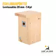 Linnunpönttö Esvi lentoaukko 28 mm - Linnunpöntöt - 6417036080298 - 13