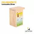 Linnunpönttö Esvi lentoaukko 28 mm - Linnunpöntöt - 6417036080298 - 6