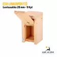 Linnunpönttö Esvi lentoaukko 28 mm - Linnunpöntöt - 6417036080298 - 34