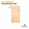 Linnunpönttö Esvi lentoaukko 28 mm - Linnunpöntöt - 6417036080298 - 26