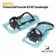 Morpho Trimove Kid Freeride XS 16" lumikengät - yleiskuva molemmat kengät etuviistosta vasemmalta - Erä- ja vaelluskengät - 3760027260258 - 1