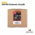Norma 22LR TAC-22 Subsonic 2,6 5000 kpl - 22 Subsonic patruunat - 0124000294250808 - 1