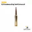 Norma 6,5 Creedmoor 8,4g Swift Scirocco patruuna 20 kpl - 6,5 Creedmoor kaliiperi - 7393923320038 - 12