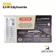 Norma 6,5 Creedmoor Evostrike 6,0g kiväärinpatruuna - 6,5 Creedmoor kaliiperi - 7393923325378 - 5