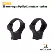 Osuma kiikarinrengas 36 mm Optilock jalustaan, korkea - 36mm kiikarinrenkaat - 6430068622038 - 2