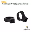 Osuma kiikarinrengas 36 mm Optilock jalustaan, korkea - 36mm kiikarinrenkaat - 6430068622038 - 4