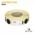 Paikkatarra 20mm musta 2000 kpl - Paikkatarrat ja -annostelijat - ET302018 - 4