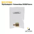 PCP täyttöadapteri 1/8" BSP-uroskierteellä - Feinwerkbau ilma-aseille - Adapterit ja liitäntäsarjat - 03F4AD18 - 7