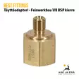 PCP täyttöadapteri 1/8" BSP-uroskierteellä - Feinwerkbau ilma-aseille - Adapterit ja liitäntäsarjat - 03F4AD18 - 5