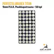 Perfecta Umarex Blank Cartridges Titan 9mm P.A.K. 50 kpl - Patruunat pakkauskehikossa ylhäältäåäin - Starttiaseen patruunat - 4000844611178 - 10