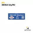 PPU 300 BLK AAC FMJ 8,1g kiväärinpatruuna - Muut kaliiperit - 8605003808008 - 4