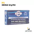 PPU 300 BLK AAC FMJ 8,1g kiväärinpatruuna - Muut kaliiperit - 8605003808008 - 6