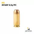 PPU 40 S&W FPJ 12,3g Pistoolipatruuna - Muut pistoolinpatruunat - 8605003800118 - 3