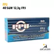 PPU 40 S&W FPJ 12,3g Pistoolipatruuna - Muut pistoolinpatruunat - 8605003800118 - 6