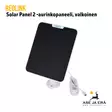 Reolink Solar Panel 2 aurinkopaneeli valvonta- ja riistakameraan - Tarvikkeet riistakameroihin - 6975253985388 - 1