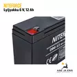 Riistakameran Akku 6V 12Ah Niteforce - yksityiskohta akun navasta - Tarvikkeet riistakameroihin - 6430061580038 - 9