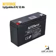 Riistakameran Akku 6V 12Ah Niteforce - yleiskuva edestä - Tarvikkeet riistakameroihin - 6430061580038 - 5