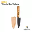 Roselli Yleisveitsi 12 cm, visakoivu, veitsi ja nahkatuppi - Muut veitset - 6430056852928 - 5
