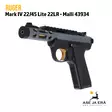 Ruger Mark IV 22/45 Lite 22LR pienoispistooli - Pienoispistoolit - 736676439348 - 7