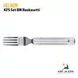 Ruokaväline setti Helikon KFS Set BW - Lautaset ja ruokailuvälineet - 5908218702158 - 5