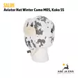 Salon Aviator Winter Camo M05 karvalakki - Metsästyshatut - 6419647052558 - 12