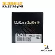 Sellier & Bellot 9,3x62 FMJ 15,0g Kokovaippainen Kiväärin Patruuna - 9,3x62 kaliiperi - 8590690341368 - 5