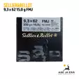 Sellier & Bellot 9,3x62 FMJ 15,0g Kokovaippainen Kiväärin Patruuna - 9,3x62 kaliiperi - 8590690341368 - 1
