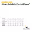 Sissitakki 2.0 Survival & Rescue Origopro - kokotaulukko - Metsästystakit - 6430016130608 - 12