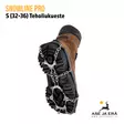 Snowline Pro teholiukueste  S (32-36) - Liukueste kiinnitettynä kantapää - Pohjalliset ja kenkätarvikkeet - 9005528390108 - 3