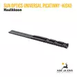 Sun Optics Universal picatinny-kisko haulikkoon - Kiskot, kiilat, palat ja muut jalustat - 812649012128 - 4