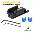 Swiss Arms Micro Laser Weaver kiskoon - Lasertähtäimet - 3559962638778 - 11
